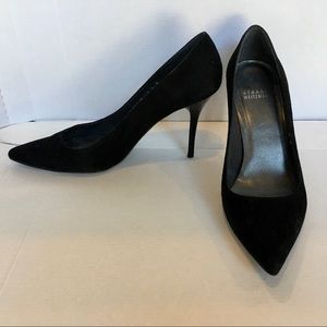 Stuart Weitzman Black Suede heels